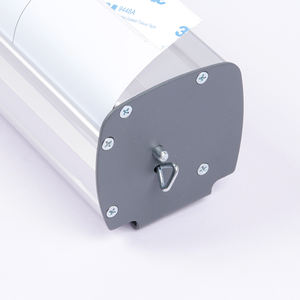 حامل عرض محمول من الألومنيوم للترويج، لافتة كبيرة مخصصة قابلة للطي، شاشة قابلة للسحب، لافتة دوارة 85 شريحة 100×200 - Product Image 5