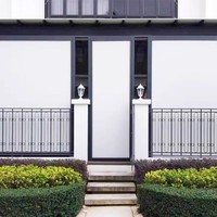 Volets roulants électriques en alliage d'aluminium, persiennes solaires en aluminium, design moderne, pare-soleil extérieur pour parking, coupe-vent et isolant thermique
