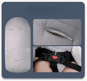 Ventes en gros de gigoteuses pour bébés, coupe-vent, tendance, mignonnes, avec col en fourrure, sac de couchage d'hiver pour bébé - Product Image 2