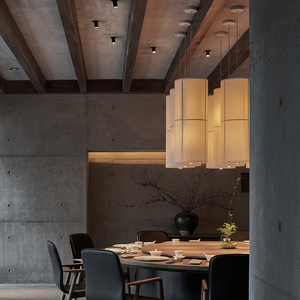 High-End Wabi-Sabi Style Chandelier for Japanese Restaurant Table Private Chinese Room Catering <b>Bar</b> Counter Pendant Lights - Product Image 4