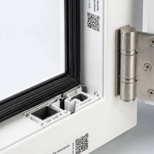 <span class=keywords><strong>ประตู</strong></span>บานเปิด <span class=keywords><strong>UPVC</strong></span> กระจกฝ้าสองชั้นแบบเทมเปอร์ ดีไซน์ทันสมัย กันน้ำ สำหรับห้องนอนและโรงเรียน - Product Image 5