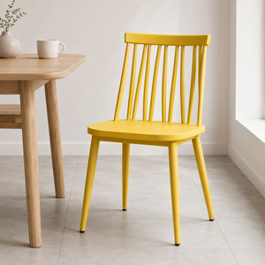 Sedia da Pranzo Moderna Nordic-Polymer con Seduta Sagomata e Certificato di Carico Certificato per Casa, Ufficio e Sale da Pranzo - Product Image 2