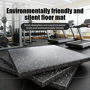 Revêtement de sol sportif antichoc Unisport, revêtement de sol en <span class=keywords><strong>caoutchouc</strong></span> haute densité à emboîtement, respectueux de l'environnement, <span class=keywords><strong>tapis</strong></span> de gym en <span class=keywords><strong>caoutchouc</strong></span> de 20 mm, <span class=keywords><strong>tapis</strong></span> de gym en <span class=keywords><strong>caoutchouc</strong></span> - Product Image 1