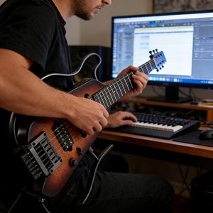 <span class=keywords><strong>Guitare</strong></span> électrique DELUXE 6 cordes de haute qualité pour <span class=keywords><strong>cours</strong></span> d'enseignement et de formation en musique classique - Product Image 3