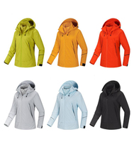 Veste de montagne 3-en-1 coupe-vent, imperméable, avec doublure polaire amovible, unisexe, pour le ski et les activités de plein air, logo personnalisé, vente en gros