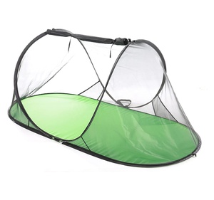 เต็นท์ตั้งแคมป์ฤดูร้อนกางได้ทันทีสำหรับ1คน,มุ้งกันแมลงตาข่าย2ฤดูพื้นโพลีเอสเตอร์กันน้ำเด้งขึ้น - Product Image 3