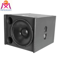 Subwoofer pasivo único de 15 pulgadas sonido pa Altavoz de rango completo envolvente de audio profesional