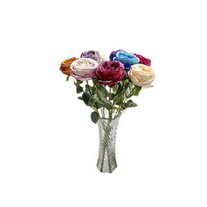 Arrangement de fleurs artificielles en forme de rose pour la décoration de la maison, décoration de bureau, aménagement paysager, fleurs artificielles - Product Image 5