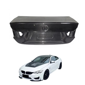 Tapa de Maletero Trasera de Fibra de Carbono Real Estilo OEM para <span class=keywords><strong>BMW</strong></span> Serie 4 F32 420i 430i 440i 2013-2018, Venta de Fábrica - Product Image 1