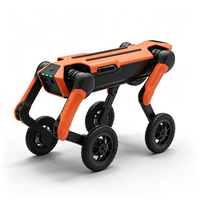 Robot quadrupède sur roues pour inspection W1