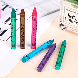 Crayons lavables non toxiques pas chers, lot de 24 couleurs, crayons de cire géants pour enfants, crayons en plastique personnalisés Ningbo Redmi Not 12 - Product Image 6