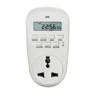 Adjustable Programmable Setting Clock Switch Digital Display Outlet Charging Timer Switch Outlet