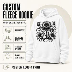 Sudaderas con Sublimación al por Mayor, Sudadera con Logotipo Sublimado Personalizado, Sudaderas Blancas para Sublimación, Sudaderas de Poliéster Unisex - Product Image 1