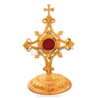 Laiton Sunburst Reliquary-MN-1009
