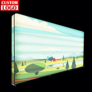 Backlit 10x7.5ft Double Side Led Fabric <b>Light</b> <b>Box</b> <b>Advertising</b> Trade Show Exhibition Business Promotion Backdrop <b>Light</b> <b>Box</b> - Product Image 1