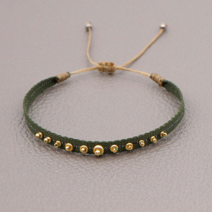 Go2boho Braided สร้อยข้อมือผู้หญิงของขวัญรูปแบบปรับเชือก Boho Handmade สร้อยข้อมือ Vintage โคลอมเบีย <span class=keywords><strong>Wayuu</strong></span> เครื่องประดับขายส่ง - Product Image 5