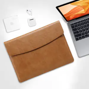 15,4 дюймов Роскошный чехол для ноутбука PU кожаная сумка для MacBook ноутбук рукав