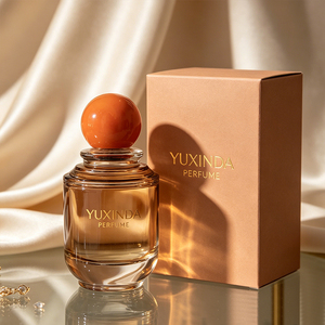 Flacon de parfum en <span class=keywords><strong>verre</strong></span> dégradé de luxe 30ml/50ml/100ml avec coffret cadeau personnalisé, emballage de parfum haut de gamme avec <span class=keywords><strong>insert</strong></span> - Product Image 4