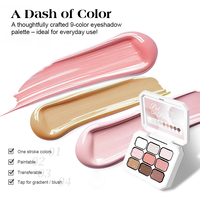 Kit de Gels Pat Pat OEM 9 Couleurs, Gel de Peinture Ombré Dégradé pour Nail Art, SANS HEMA, Gel Solide Marque Privée pour Nail Art DIY