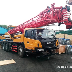 Grue sur camion SANY STC250 d'<span class=keywords><strong>occasion</strong></span>, flèche à 4 sections, 3 essieux, moteur diesel, pour travaux d'ingénierie - Product Image 3