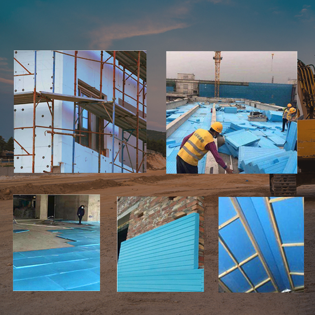 FUNAS Polystyrene Insulated Roof Panels for Pergola Roofs-B1 Flammability 40mm Thick 250-350kPa Compressive Strength All-Weather