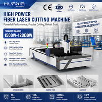 Machine de découpe laser à fibres CNC HUAXIA automatique de haute précision 0,05 mm HX-3015B pour la fabrication de métaux en acier inoxydable et en acier au carbone