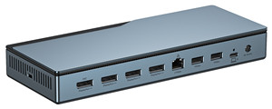 Estación de acoplamiento Displaylink Quad Display Base <span class=keywords><strong>universal</strong></span> con ranura para tarjeta SD Estación de acoplamiento <span class=keywords><strong>universal</strong></span> Ethernet 2,5G - Product Image 2