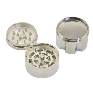 Factory Custom 30mm/40MM Diameter 3 Parts Revolver Herb <strong>Grinder</strong> Smoke Zinc Alloy Tobacco Metal <strong>Bullet</strong> Herb <strong>Grinder</strong> - Product Image 6