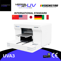Impresora UV Plana de Escritorio A3, con Laminador Integrado para Transferencia de Etiquetas de Cristal, Impresión Personalizada en Bolígrafos, Botellas, Plástico, Pelotas de Golf