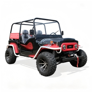 Véhicule tout-terrain multifonctionnel Sand Land UTV pour adultes, pneus de 12 pouces, amortisseur à air, frein hydraulique, démarrage à clé - Product Image 2