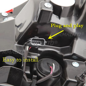 Feu arrière extérieur de voiture, feu stop, clignotant pour Nissan Qashqai J11 2014-2016, lentille de feu arrière gauche droite 26550 26555 HEAOA - Product Image 5