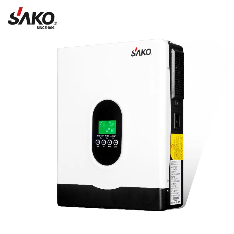 Sako E-Sun Solar Inverters Hybrid Pure Sine Wave Off Grid Power System 12V 220V 5Kw 5Kva Low Frequency 3Kw 3Kva Inverter