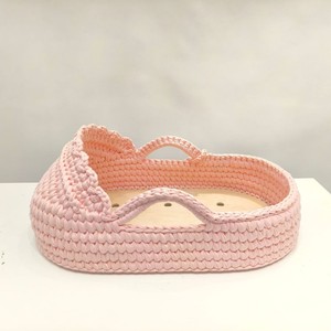 Cesto di Mosè per Neonati e Bambini Fatto <span class=keywords><strong>a</strong></span> <span class=keywords><strong>Mano</strong></span>, 100% Naturale in Foglie di Mais Organico, Bellissima Decorazione per la Cameretta 2026 - Product Image 2