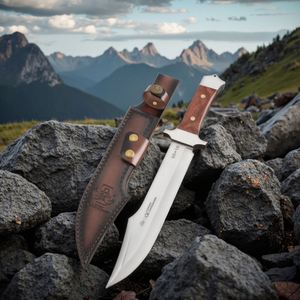 Ensemble de couteaux de camping multifonctionnels pour l'extérieur avec cuillère-fourchette - Acier au carbone - Garantie de 2 ans - Product Image 4