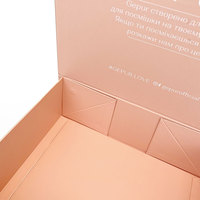 Boîtes d'emballage pliables personnalisées avec logo, vente en gros, boîtes cadeaux imprimées personnalisées avec logo, boîtes en papier pliables, boîte magnétique de 6 pouces