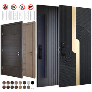 Trung Quốc Yohome Tùy Chỉnh Tùy Chỉnh Khu Dân Cư Phía Trước Nhập Cửa Ra Vào Bên Ngoài Cửa Cho Nhà Chính Lối Vào Nhôm Trục Bên Ngoài Cửa - Product Image 4