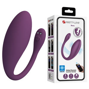 Vibrador con Control por Aplicación PRETTY LOVE, Estimulador Doble de Clítoris, Punto G y Anal, Vibradores Sit and Ride, Juguetes Sexuales para Mujeres y Parejas - Product Image 1