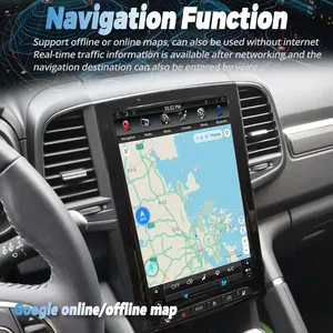 Écran de radio de voiture Lecteur vidéo pour <span class=keywords><strong>Samsung</strong></span> Talisman Megane Renault Koleos Android 13 2017-2019 GPS Carplay Unité principale 256 Go 12,8 pouces - Product Image 5
