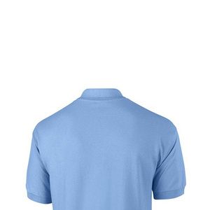 Polo de media manga para hombre de primera calidad al por mayor 100% algodón informal estampado personalizado patrón sólido bordado botón ligero - Product Image 6