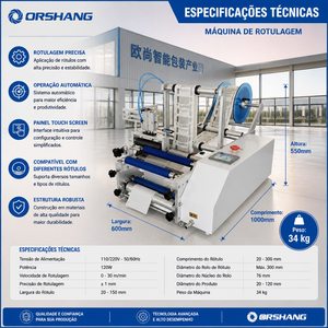 Etiquetadora Eléctrica Semiautomática con Pantalla Táctil para Botellas Redondas de Plástico, Alta Precisión, Compatibilidad con Múltiples Materiales - Product Image 5