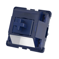 DUROCK Interrupteurs tactiles, Bule Lotus 65g T1 Interrupteurs lourds Diffuseur de lumière Moules de haute précision Interrupteurs de clavier mécaniques MX