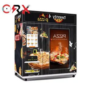 Bán buôn tươi bánh pizza Máy bán hàng tự động với Baking và sưởi ấm Hệ thống bánh Pizza Máy bán hàng tự động