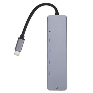 6 In1usb <strong>c</strong> <strong>Type</strong> <strong>c</strong> to HDTV <strong>Usb</strong> 2 <strong>Usb</strong> <strong>C</strong> 2 RJ45 <strong>Lan</strong> Adapter <strong>Usb</strong> 3.1 Hub Docking Station Adapter - Product Image 2