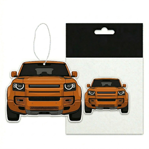 SHINY Désodorisant de voiture en forme de <span class=keywords><strong>carte</strong></span> personnalisée avec parfum, désodorisants de voiture en vrac avec emballage personnalisé - Product Image 1