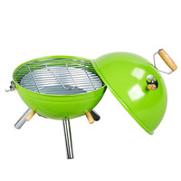 Petit barbecue portable antiadhésif avec couvercle, style moderne minimaliste, pour camping en extérieur - Vente en gros usine
