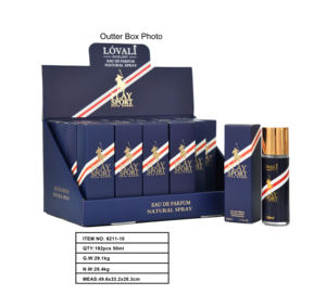 LUCA Perfume de lujo para mujer Original Woody Scent Colonia Fragancia 50ml * 2PCs Perfume Original de lujo para hombres - Product Image 4