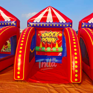 Jeux de tir gonflables en PVC <span class=keywords><strong>pour</strong></span> carnaval (basket-ball, football), jeux gonflables de carnaval, fléchettes gonflables personnalisées <span class=keywords><strong>pour</strong></span> carnaval - Product Image 4