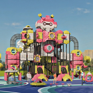 Equipo de Juegos al Aire Libre Ecológico, Sostenible y No Tóxico para Uso Recreativo Seguro de Niños en <span class=keywords><strong>Parques</strong></span> Comerciales - Product Image 2