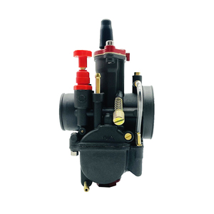 Carburatore PWK24 26 28 30 32 34mm Nero e Rosso per Moto da Corsa, ATV, Skateboard e Fuoristrada - Product Image 3