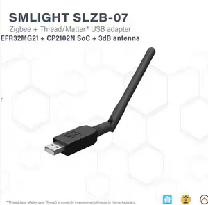 Adaptateur USB Mini Thread Zigbee 3.0 SLZB-07 pour utilisation avec ZHA Zigbee2MQTTHome Garden >> Articles pour la maison intelligente >> Produits pour la maison connectée - Product Image 3